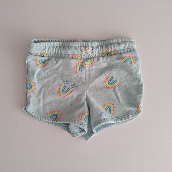PLAY bundle girls rainbow cat & jack shorts sizes xs and medium - Picture 3 of 14